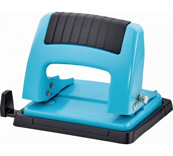 Изображение товара Дырокол KW-Trio 09165BLUE максимум 20 листов, металл, синий, отверстия 2, с линейкой 1955985