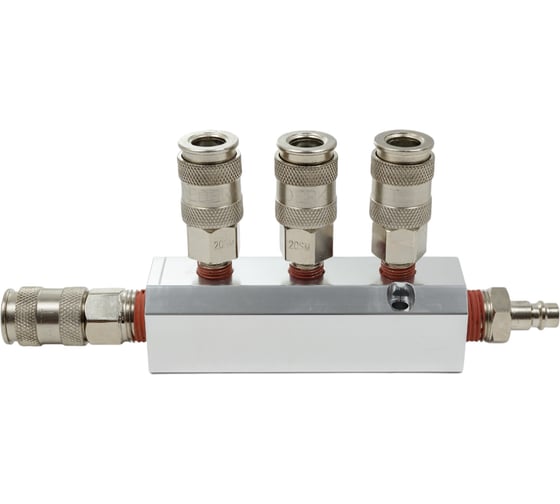 Изображение товара Разветвитель пневматический с увеличенной пропускной способность WIEDERKRAFT WDK-85MB