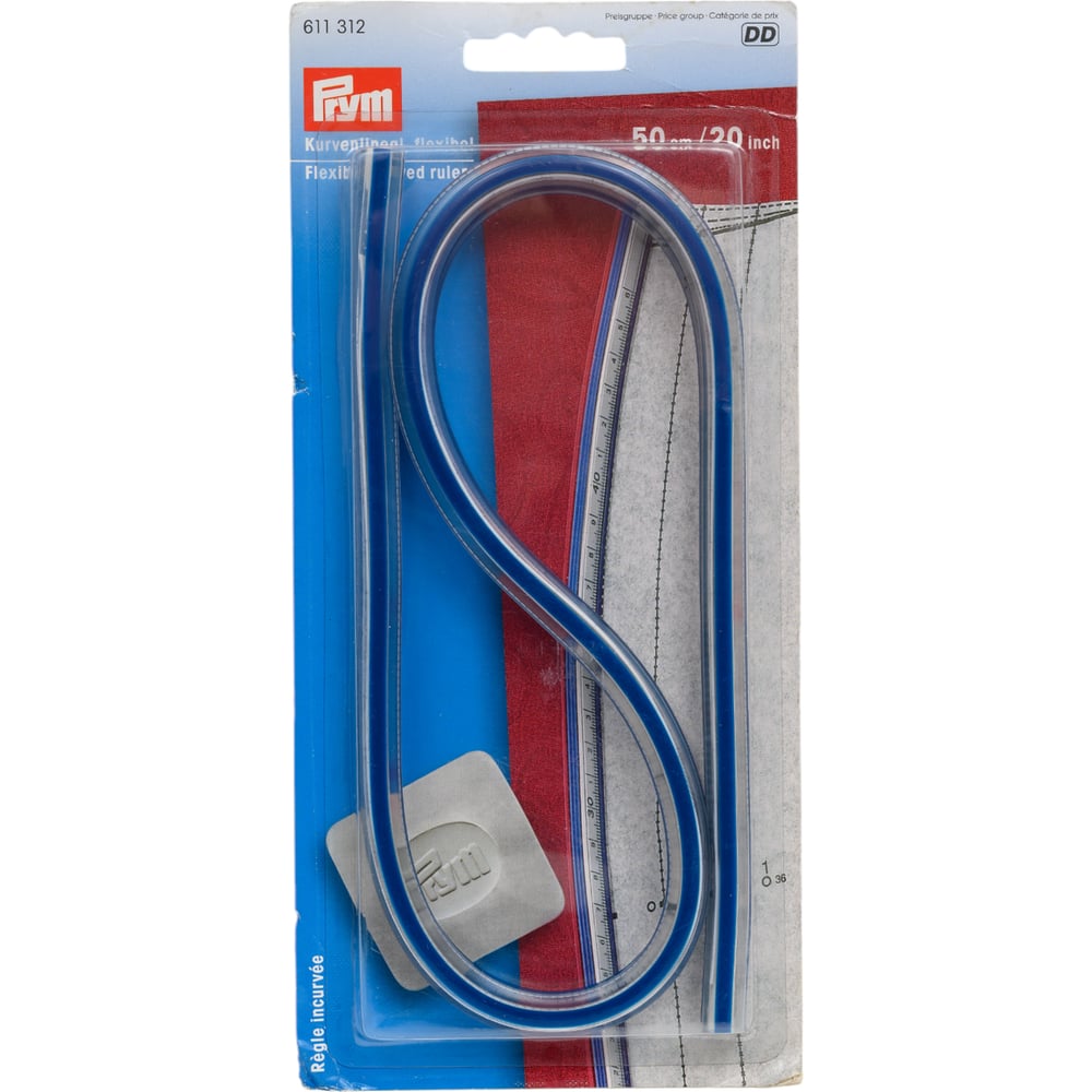 Изображение товара Гибкая линейка PRYM 50 см, измерительная разметочная инструмент