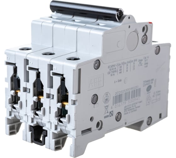 Изображение товара Автоматический выключатель ABB 3-полюсной S203 D25 2CDS253001R0251