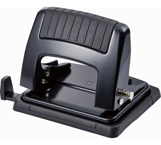 Изображение товара Дырокол KW-Trio 09165BLACK максимум 20 листов, металл, черный, отверстия 2, с линейкой 1955983
