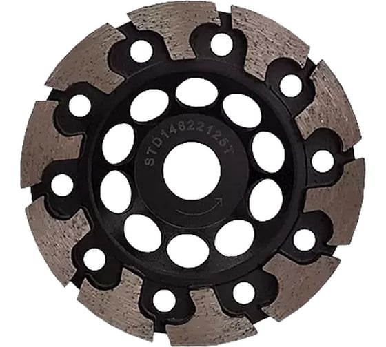 Изображение товара Алмазная чашка СТД-165 125 мм, лазерная сварка сегмента Strong стд-16500125