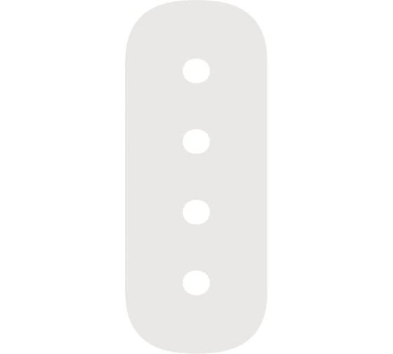 Изображение товара Прямой коннектор для шинопровода (трека) ARTE LAMP OPTIMA A74053 A740533