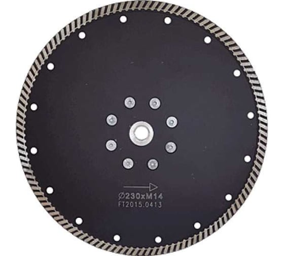 Изображение товара Диск алмазный турбо по-граниту СТД-182 230х10 мм, 22.23 мм/М14 Strong стд-18200230