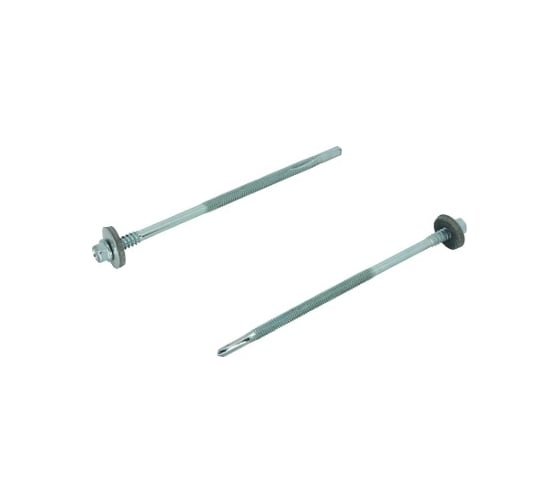 Изображение товара Саморез для сэндвич-панели ЦКИ KRS 6.3/5.5x280 мм, цинк, 10 шт. 30805