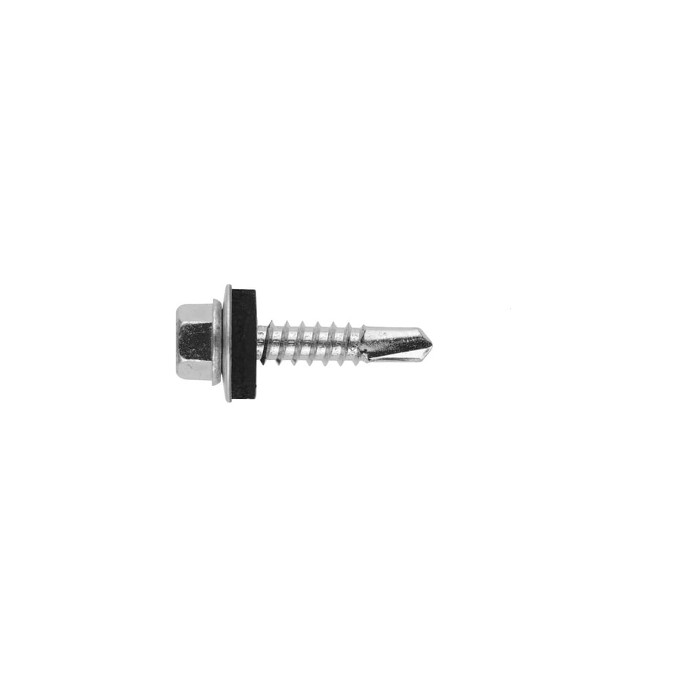 Изображение товара Кровельный саморез 6.3x100 мм с оцинкованным покрытием и пресс-шайбой