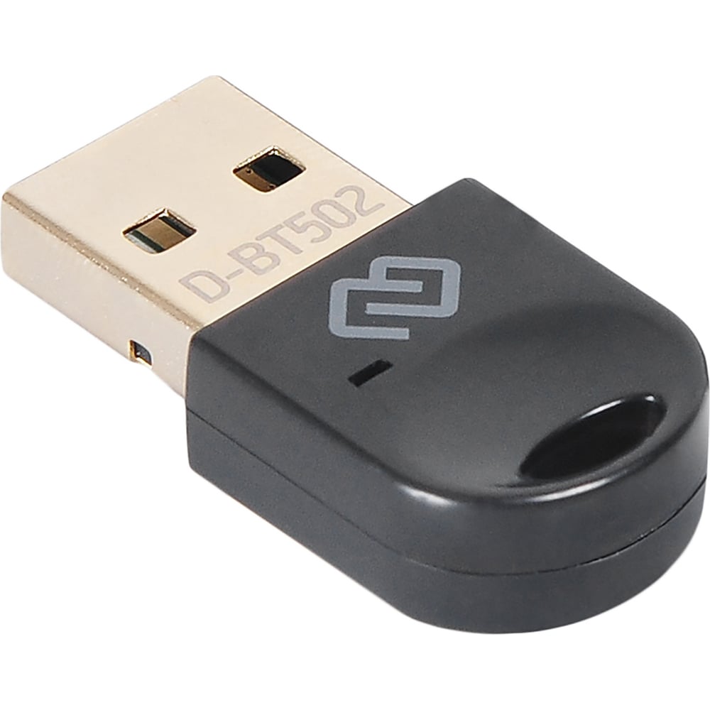 Изображение товара Адаптер DIGMA USB D-BT502 Bluetooth 5.0+EDR class 1.5 черный