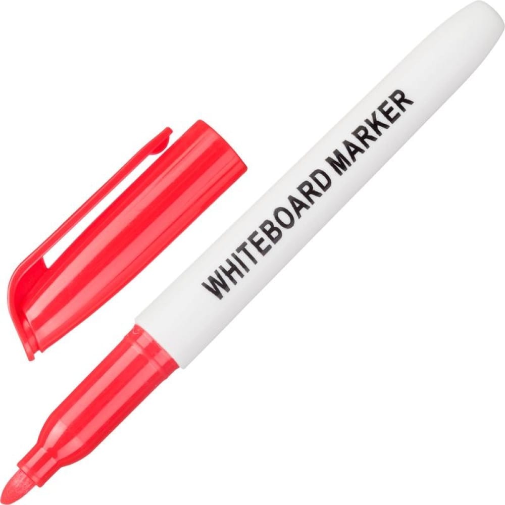 Маркер для белых досок ООО Комус маркер для белых досок 2 0 мм crown multi board slim пулевидный красный