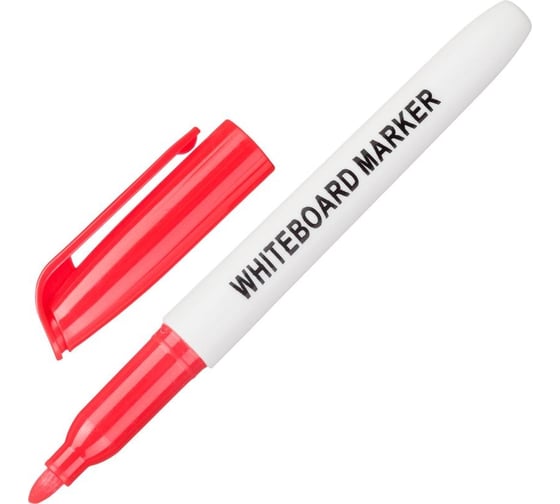 Изображение товара Маркер для белых досок ООО Комус красный, 1-3 мм 964108