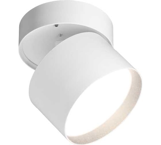 Изображение товара Накладной термостойкий светильник Wolta поворотный корпус под светодиодную лампу GX53 до 20 Вт, спот цвет корпуса белый WSL-GX53/02W