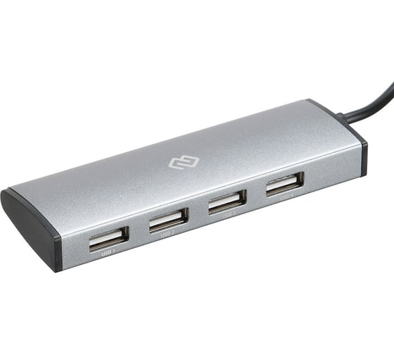Изображение товара Разветвитель DIGMA USB-C HUB-4U2.0-UC-DS 4порт. серебристый 1088657