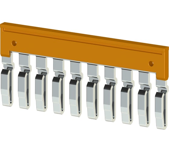 Изображение товара Перемычка для PYK/AVK2,5RD/ YBK2,5*/ YBK3*/ AVK2,5CC/ MVK2,5/ MYK2,5, (10полюсов); UK 2.5/10 5 шт. 0.0.0.4.Klemsan 476229