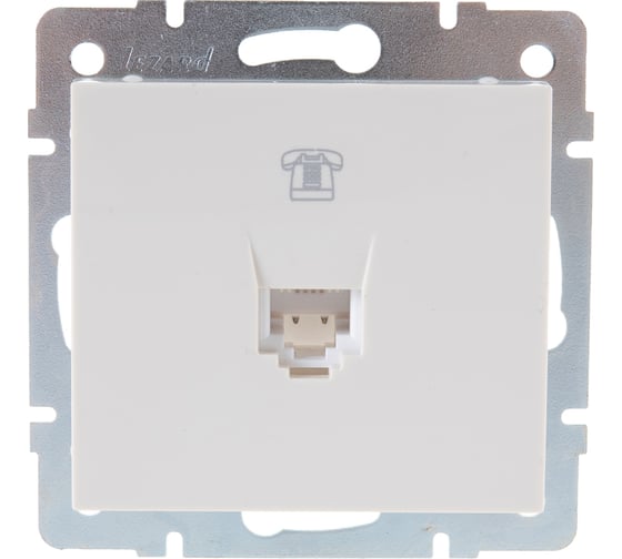 Изображение товара Телефонная розетка LEZARD RAIN евро крем 703-0388-137