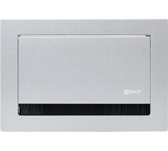 Изображение товара Встраиваемый настольный лючок EKF 4 модуля, C-Line cl-vnl-4-s