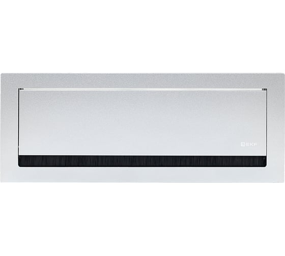 Изображение товара Встраиваемый настольный лючок EKF 8 модулей, C-Line cl-vnl-8-s