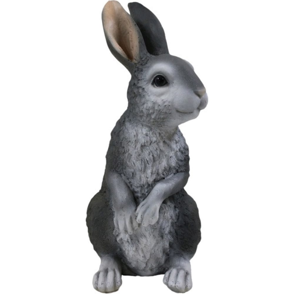 Садовая фигурка PARK сувенир полистоун кролик с книгой на улитке 20х17х8 см