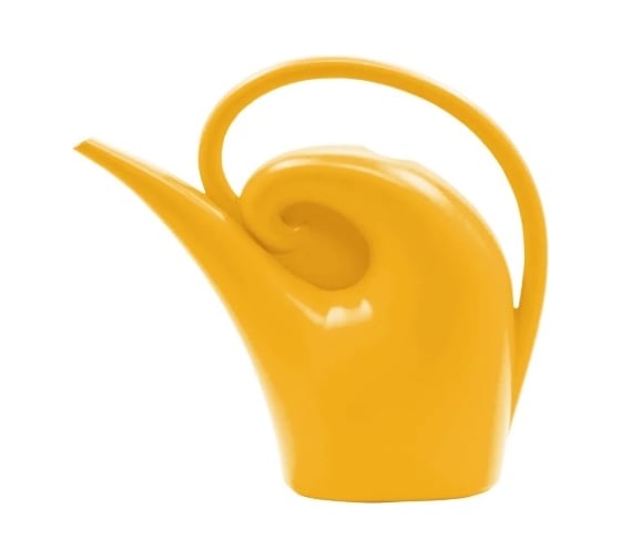 Изображение товара Лейка Radivas Улитка 1,8 л золотисто-желтый H1-01-43