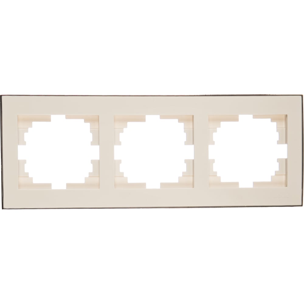 Трехместная горизонтальная рамка Lezard стеллаж перегородка парус 1160х2026х356 белый