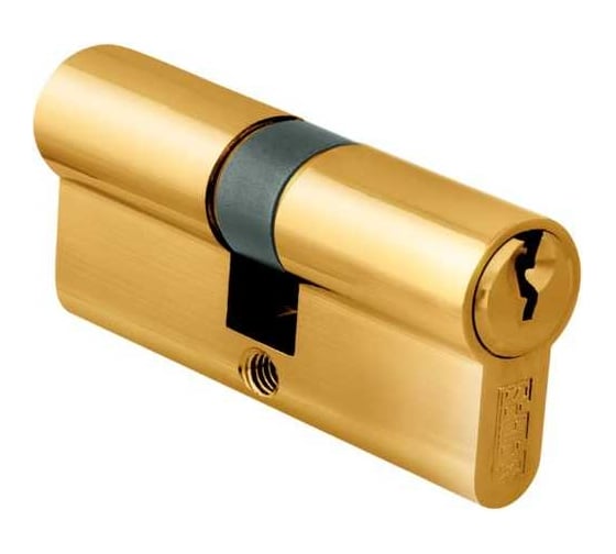 Изображение товара Цилиндровый механизм SCHLOSS 84002 латунный, ключ-ключ, золото, 60 мм, 30/30, 10/50 тов-211907