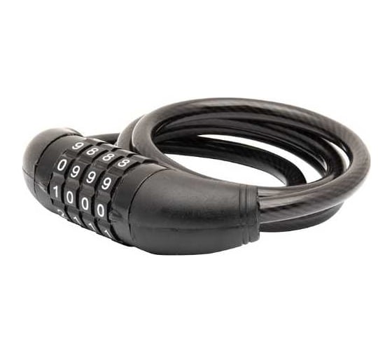 Изображение товара Тросовый замок SCHLOSS 79022 кодовый, с изменяемой комбинацией, 10x800 мм, 30/120 тов-192524