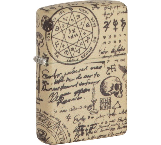 Изображение товара Зажигалка Zippo Alchemy Design с покрытием 540 Matte, латунь/сталь, бежевая, матовая, 38x13x57 мм 49803