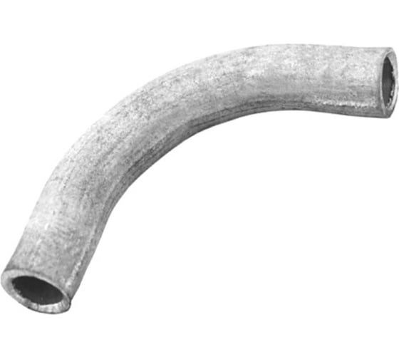 Изображение товара Стальной отвод МЕТАЛЛСЕРВИС гнутый под приварку оцинкованный ду50 (дн60x3,5) из труб по гост 3262-75 1211380