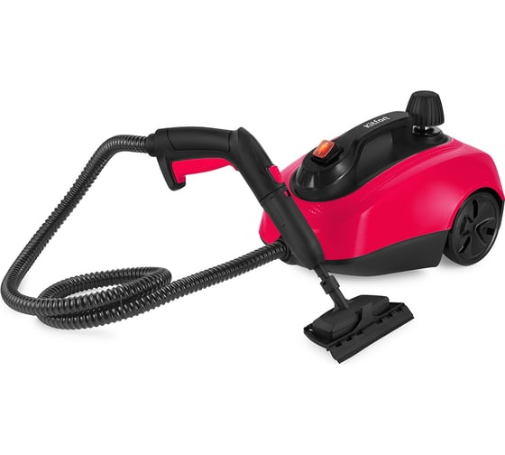 Изображение товара Пароочиститель KITFORT черно-малиновый КТ-9137-1