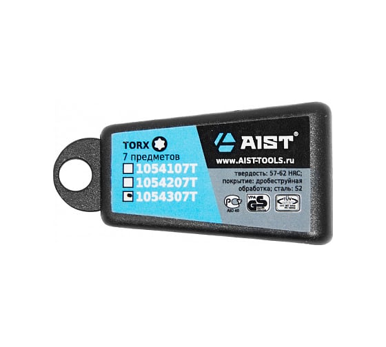Изображение товара Держатель для шестигранных ключей TORX AIST 7 пр. K105107T 00-00010559