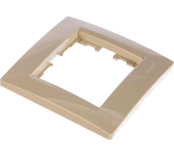 Изображение товара Горизонтальная рамка LEZARD KARINA б/ вст крем 707-0300-146