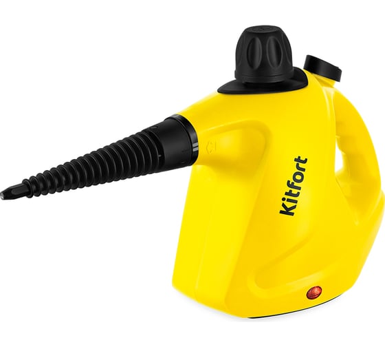 Изображение товара Пароочиститель KITFORT черно-желтый КТ-9138-3