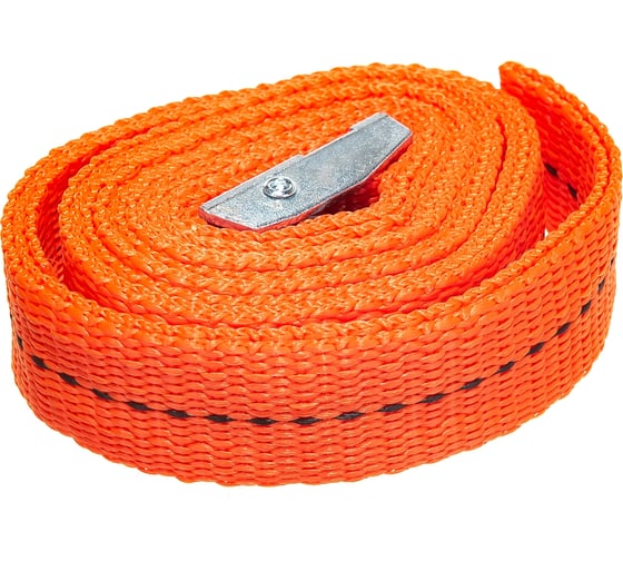 Изображение товара Ремень крепления груза TOPAUTO 25мм, 250 кг, механизм пряжка с фиксатором, 2,5м РК25