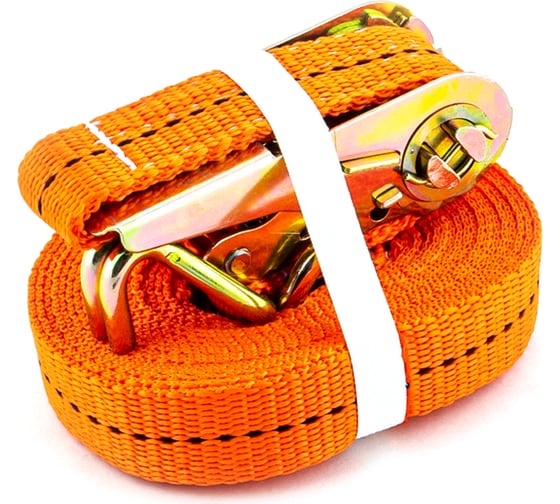 Изображение товара Ремень крепления груза ТОП АВТО, 25мм, 800/1600кг, 3м TOPAUTO РК083