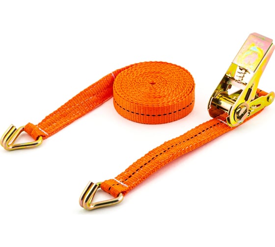 Изображение товара Ремень крепления груза ТОП АВТО, 25мм, 800/1600кг, 5м TOPAUTO РК085