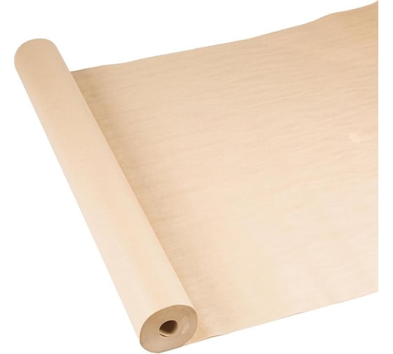 Изображение товара Крафт-бумага ООО Комус оберточная, в рулоне, 1.06x100 м, 78 г/м2, марка А 1348386