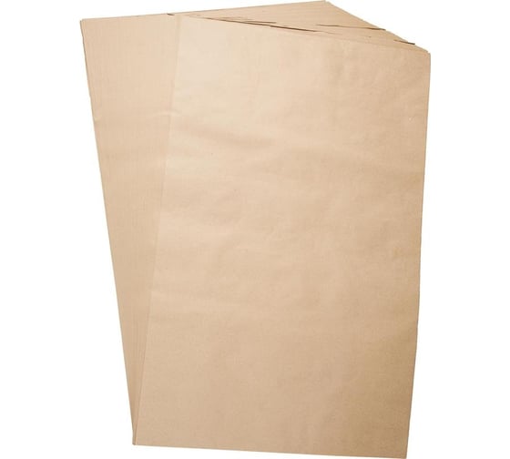 Изображение товара Крафт-бумага ООО Комус оберточная, в листах, 530x840 см, 78 г/м2, 10 кг, +-2, марка А 1348401