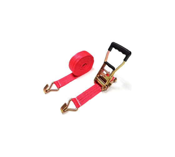 Изображение товара Ремень крепления груза AUTOSTART 5-10 т, 10 м 50 мм, механизм 230 мм TOPAUTO AS-S510-101