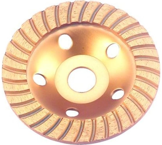 Изображение товара Алмазная чашка по бетону стд-147 150 мм, TURBO, желтая Strong стд-14700150