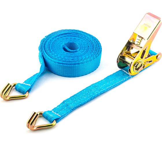 Изображение товара Ремень крепления груза ТОП АВТО ПРО, 25мм ПОЛИЭФИР, 800/1600 кг, 4м TOPAUTO РК084-ПЭ