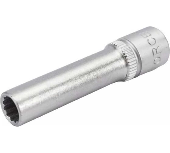 Изображение товара Головка торцевая 12-гранная глубокая (6 мм; L=50 мм; 1/4DR) ROCKFORCE RF-5295006(3133)