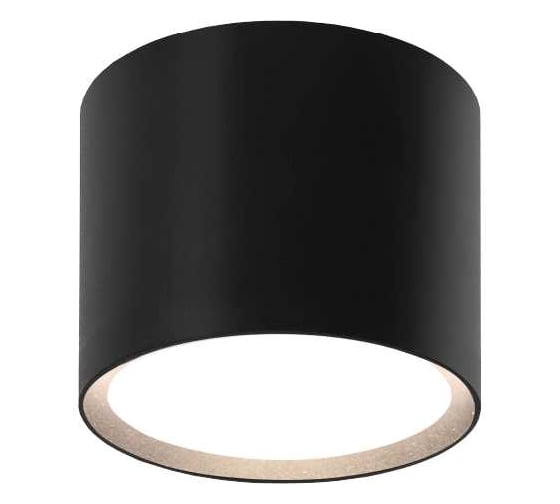 Изображение товара Светильник для натяжных потолков Wolta термостойкий, накладной/встраиваемый, корпус по лампу GX53, до 20 Вт, спот WSL-GX53/01BL