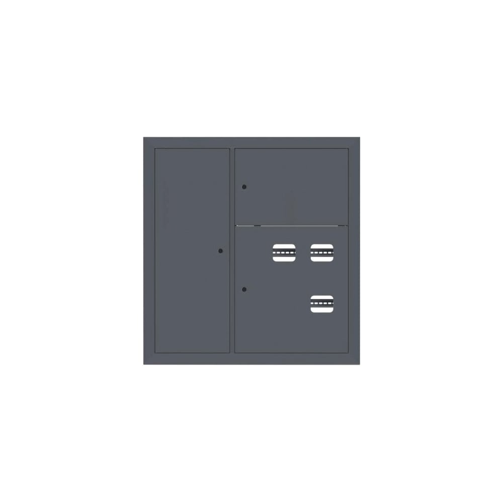 Этажный щит EKF 3 кв, слаботочка слева RAL7016, 1000x950x150, PROxima mb29-v-3z-ral7016