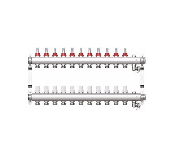 Изображение товара Коллекторная группа STI в сборе со встроенными расходомерами, из нержавеющей стали 1x11 вых. евроконус 3/4 ТТ000013674