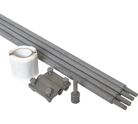 Изображение товара Безмуфтовый комплект заземления EKF 6м (стержни D=16мм) HZ gc-25601