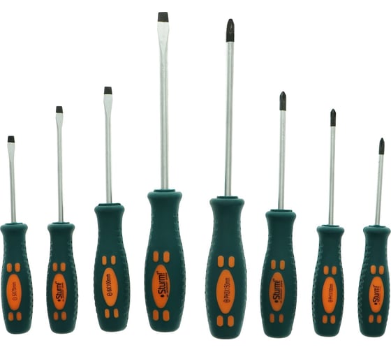 Изображение товара Набор отверток, 8 шт Sturm материал, + НАСТЕННЫЙ ДЕРЖАТЕЛЬ S 1040-01-SS8