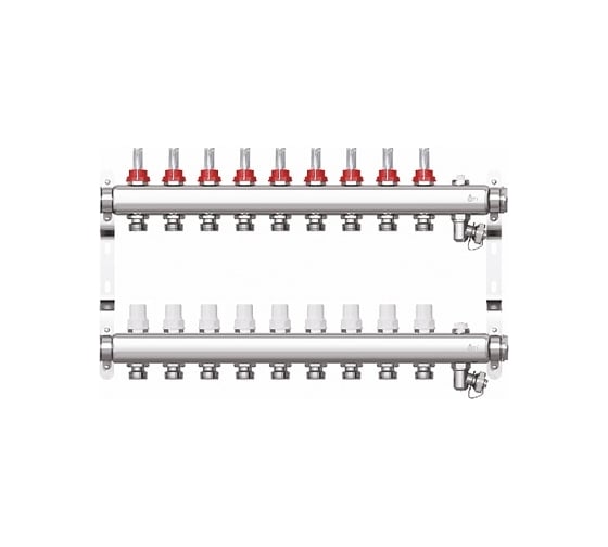Изображение товара Коллекторная группа STI в сборе со встроенными расходомерами, из нержавеющей стали 1x9 вых. евроконус 3/4 ТТ000013672