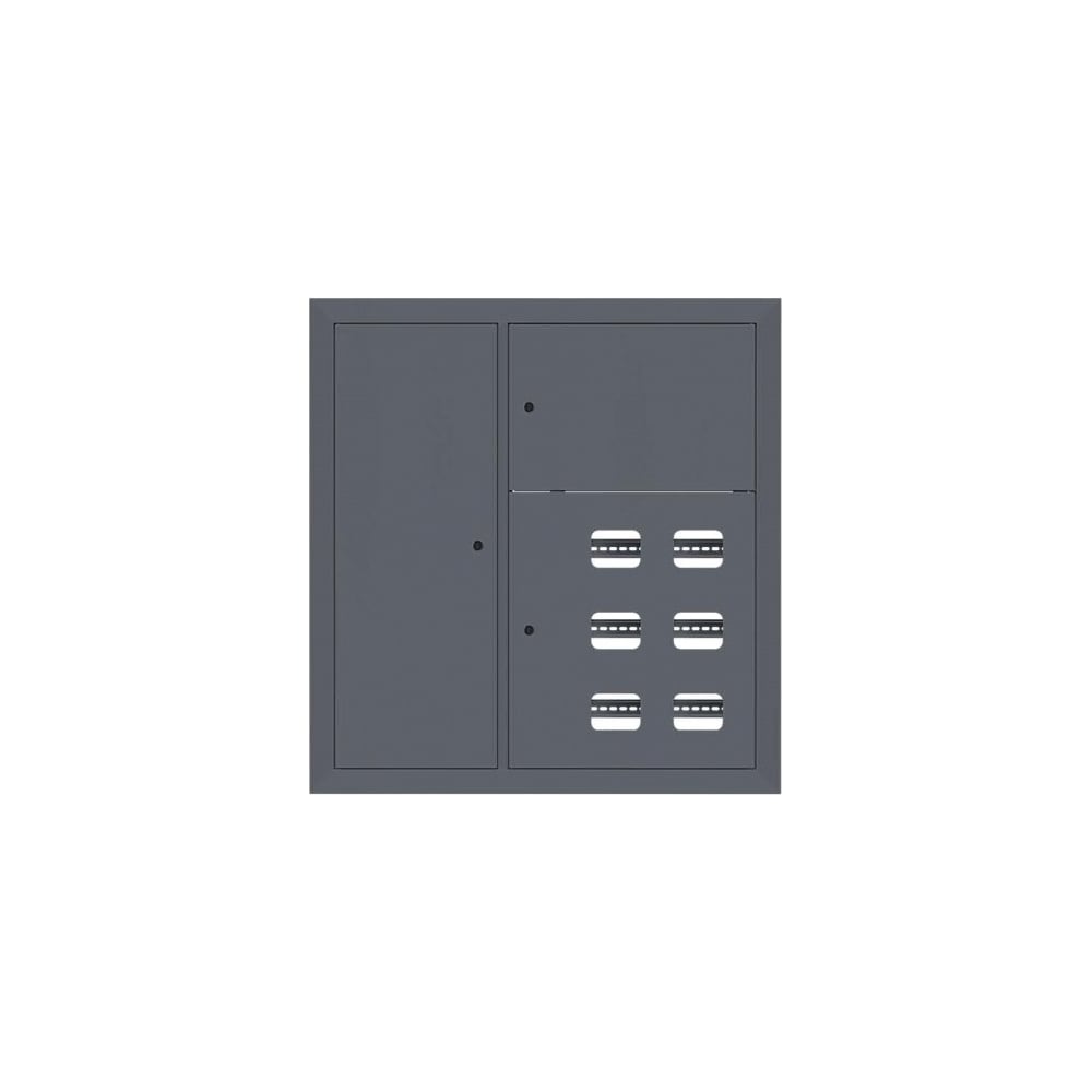 Этажный щит EKF 6 кв, слаботочка слева RAL7024, 1000x950x150, PROxima mb29-v-6z-ral7024