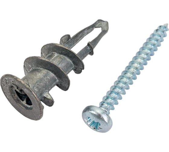 Изображение товара Металлический дюбель Friulsider "Дрива" для листовых материалов TRZ с шурупом (100 шт) FR_7500601303000
