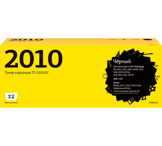 Изображение товара Картридж T2 (MLT-D119S/SU864A/D119S/119S/106R01159) для Samsung ML-1610, 1615, 2010, SCX-4321, Xerox Phaser 3117, PE220 (3000 стр.) TC-S2010U
