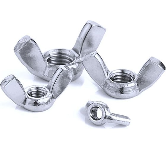 Изображение товара Барашковая гайка крепежная техника DIN 315 М6, 500 шт. БК 494002