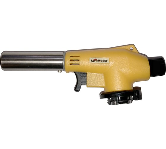 Изображение товара Горелка SKRAB газовая на балон с пьезоподжигом КЕРАМИКА 26967